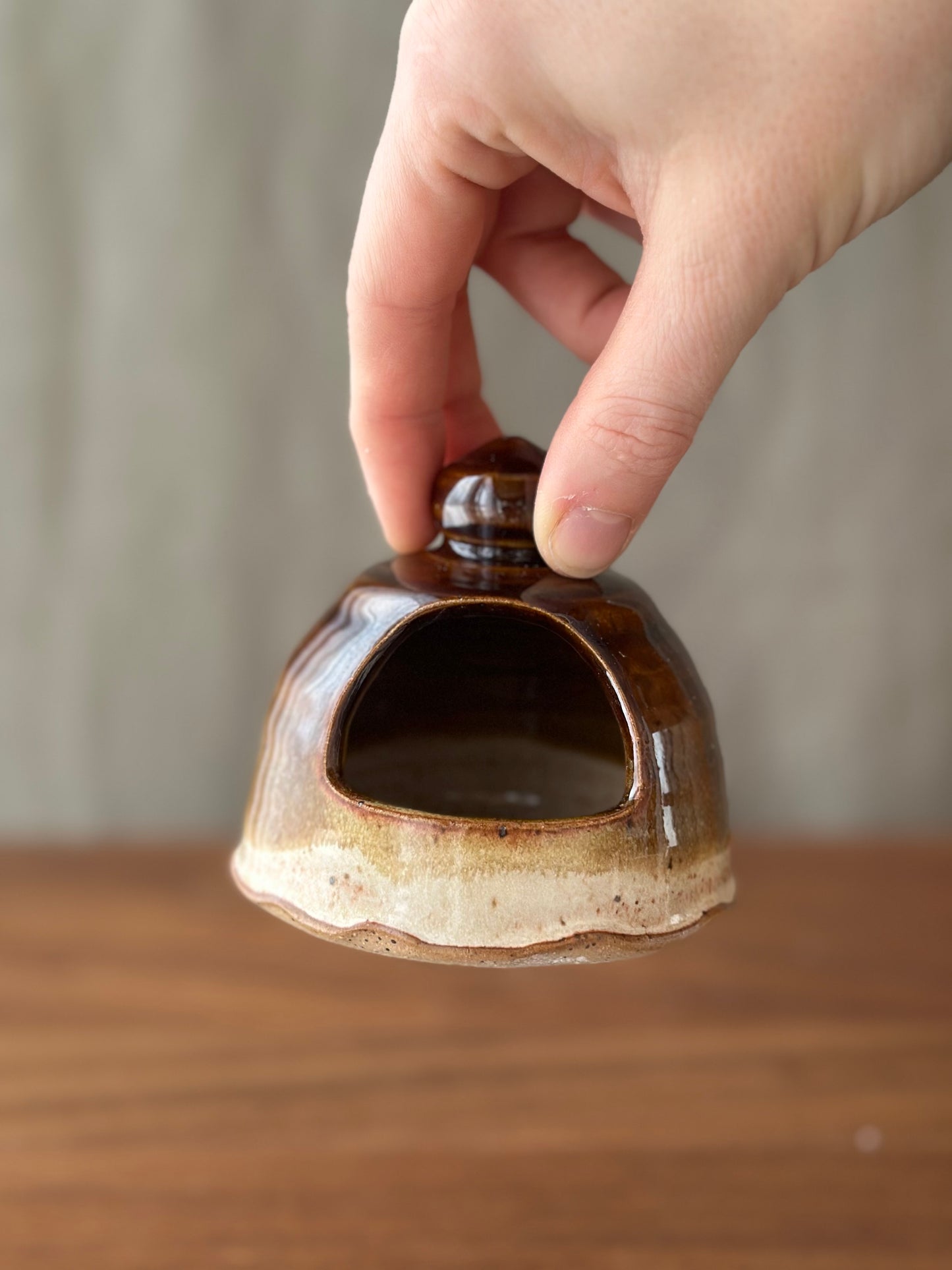 Salt Keeper with Spoon