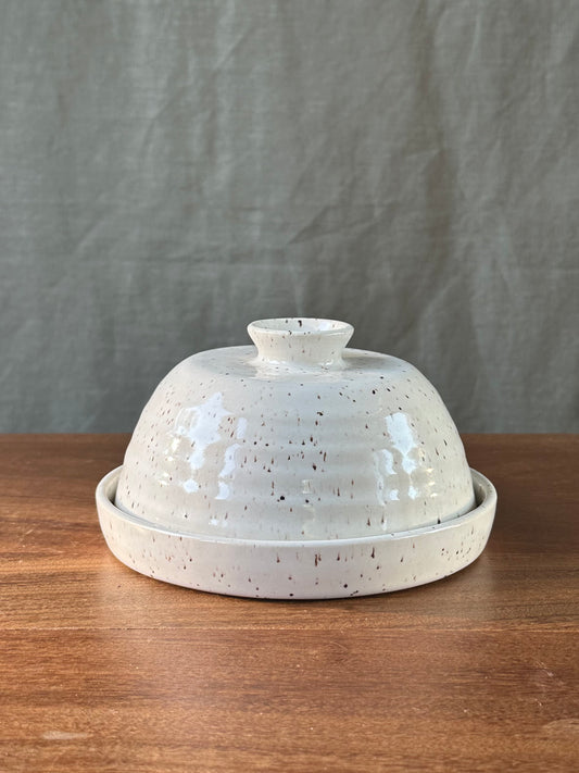 Butter Dish - Eggshell