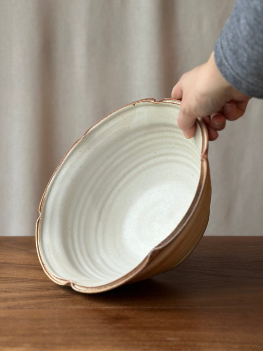 Wood Fired Serving Bowl