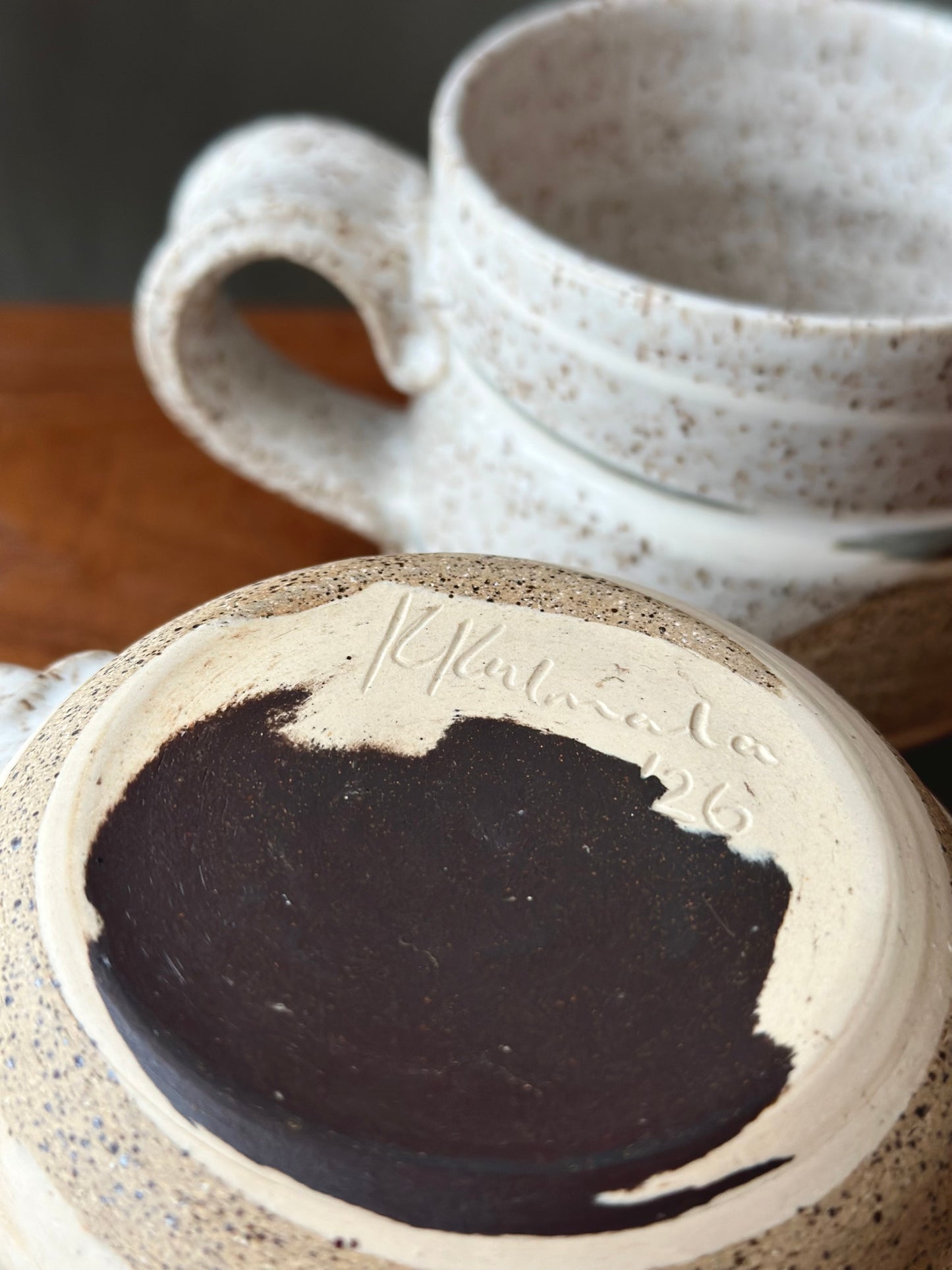 Marbled Stacking Mugs