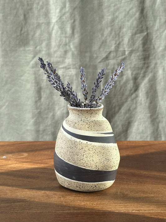 Marbled Bud Vase