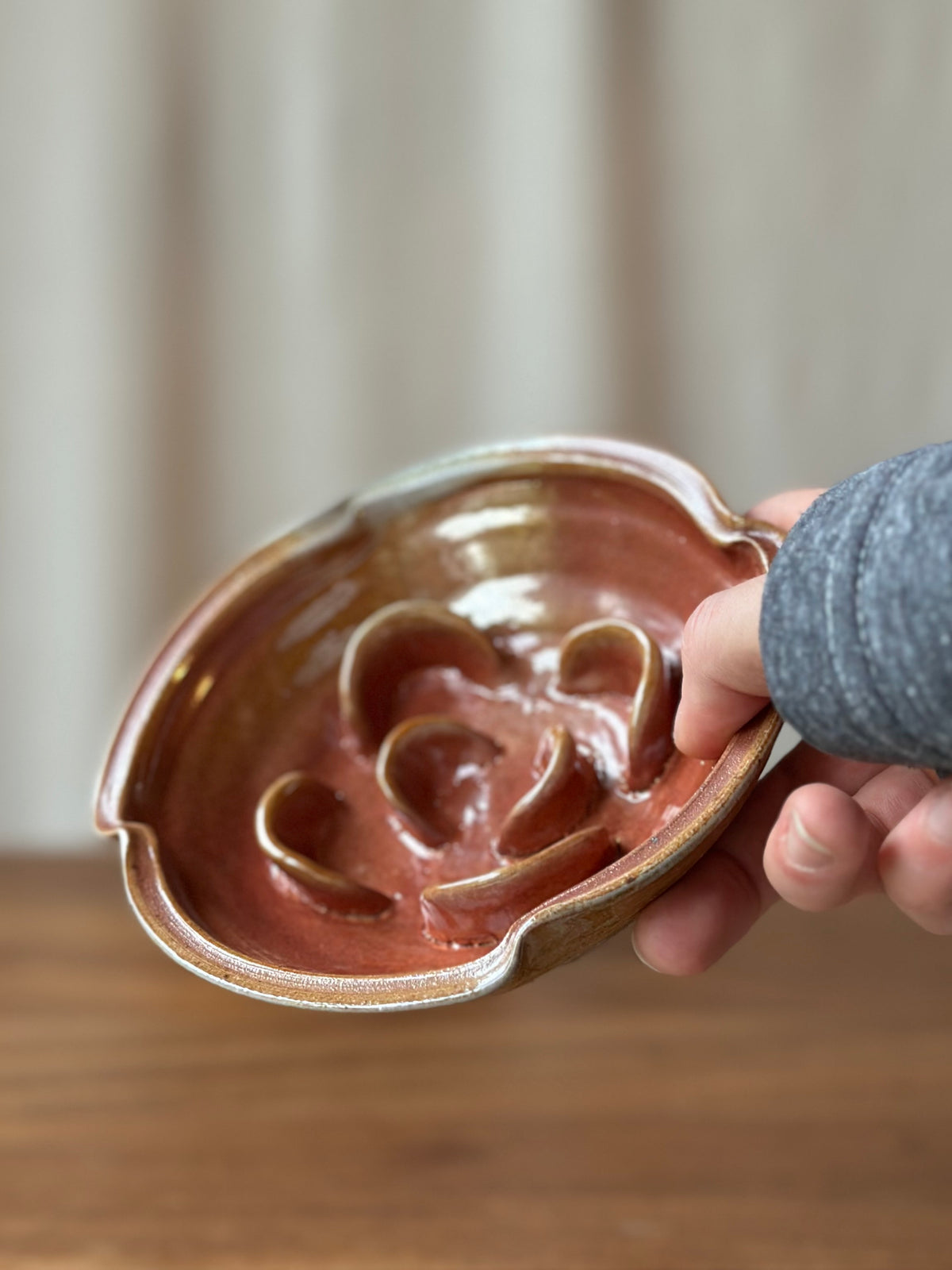 Wood Fired Pet Bowls (Slow Feed)