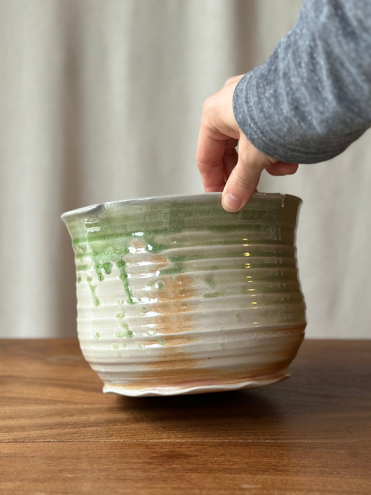 Wood Fired Planter