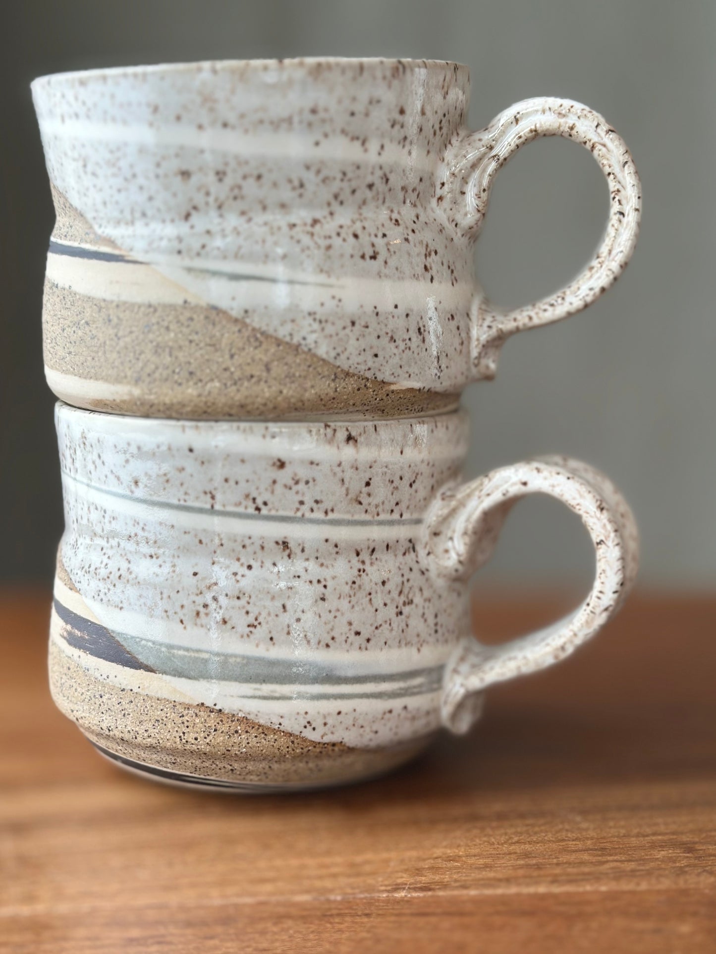 Marbled Stacking Mugs