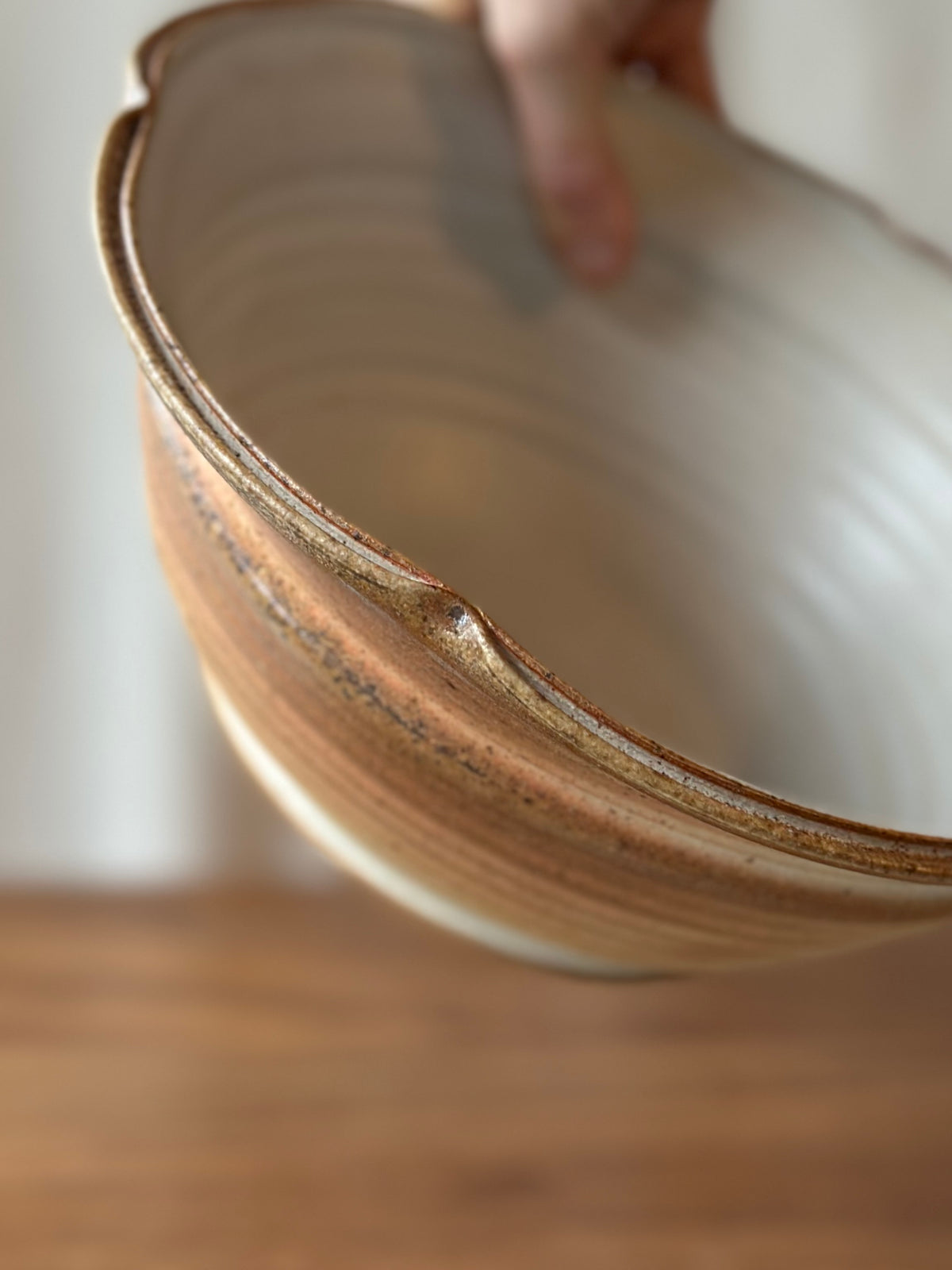 Wood Fired Serving Bowl